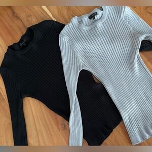 Black and Gray long sleeves